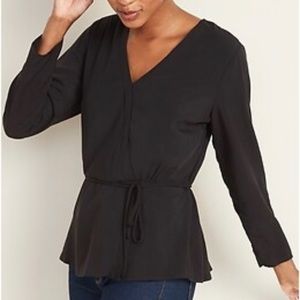 Old Navy Faux wrap top